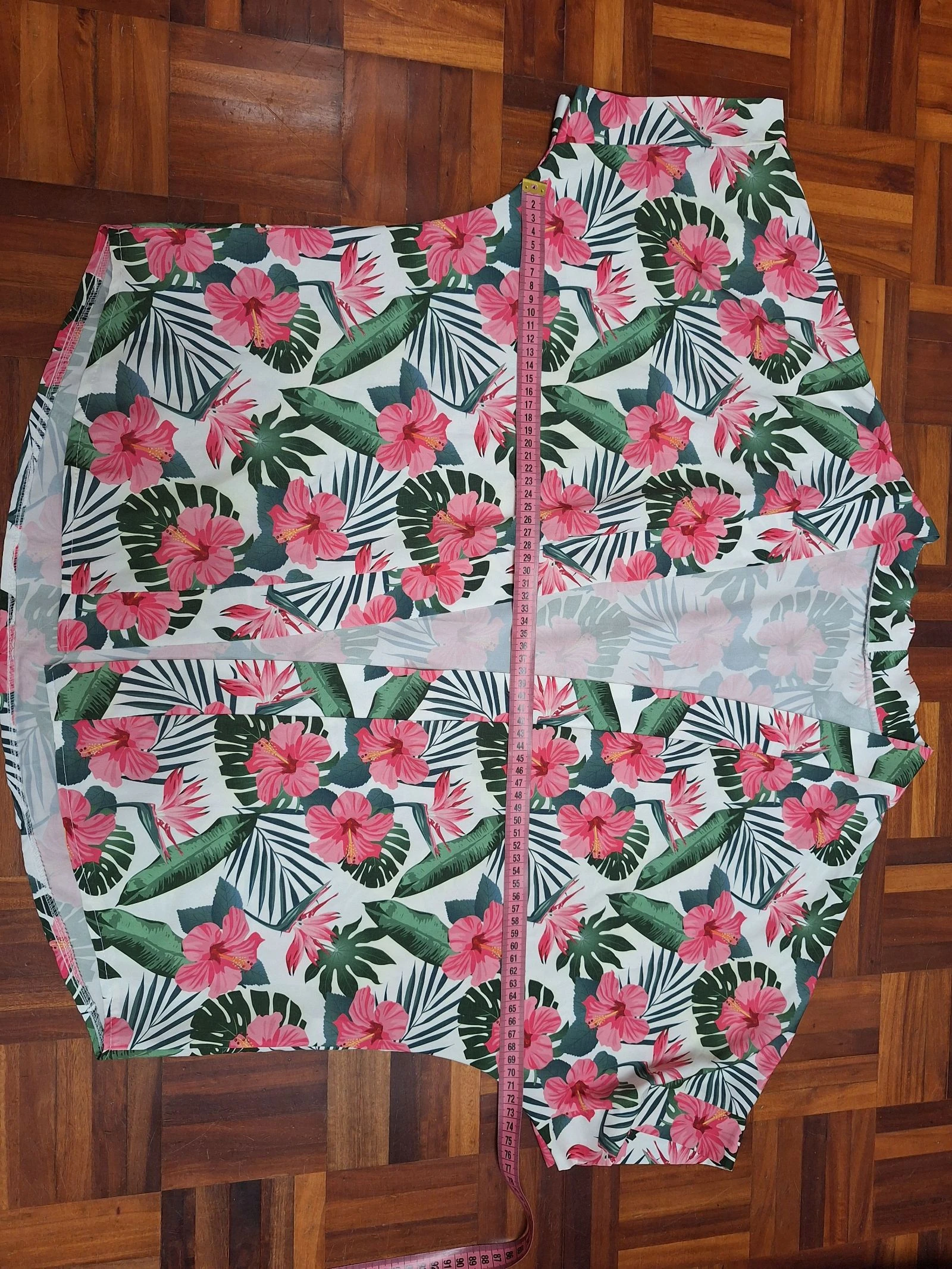 Tropical Hawaiian Flower Overshirt XL XXL Loose – photo 5